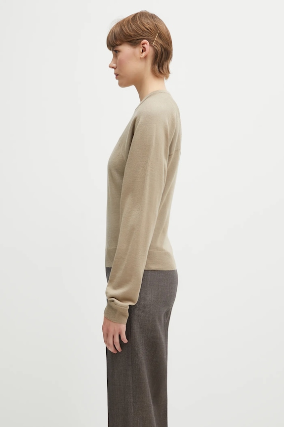 MM6 Maison Margiela pulover S62HL0040.M13188.114 bej AW25