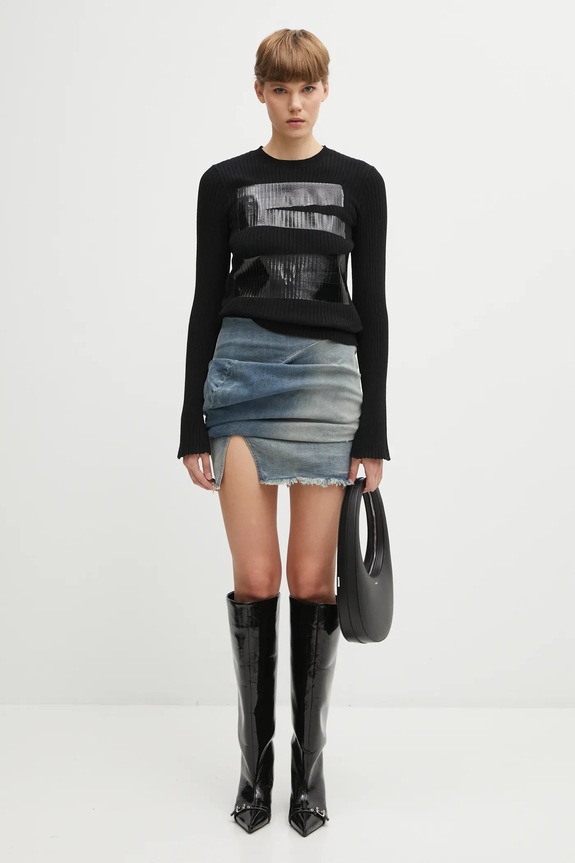 MM6 Maison Margiela pulover din amestec de lână S62HL0041.M13196.900S