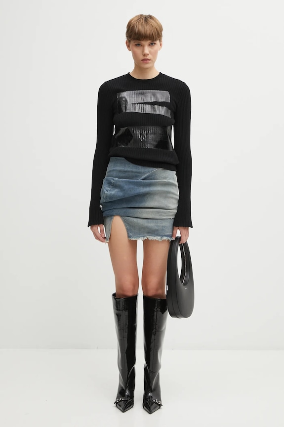 MM6 Maison Margiela pulover din amestec de lână S62HL0041.M13196.900S