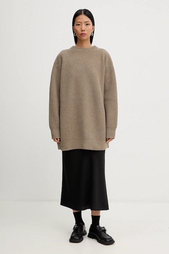 MM6 Maison Margiela pulóver gyapjúkeverékből S62HL0042.M13193.114 bézs AW25