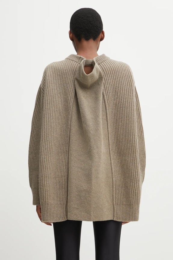Clothing MM6 Maison Margiela wool blend sweater S62HL0042.M13193.114 beige