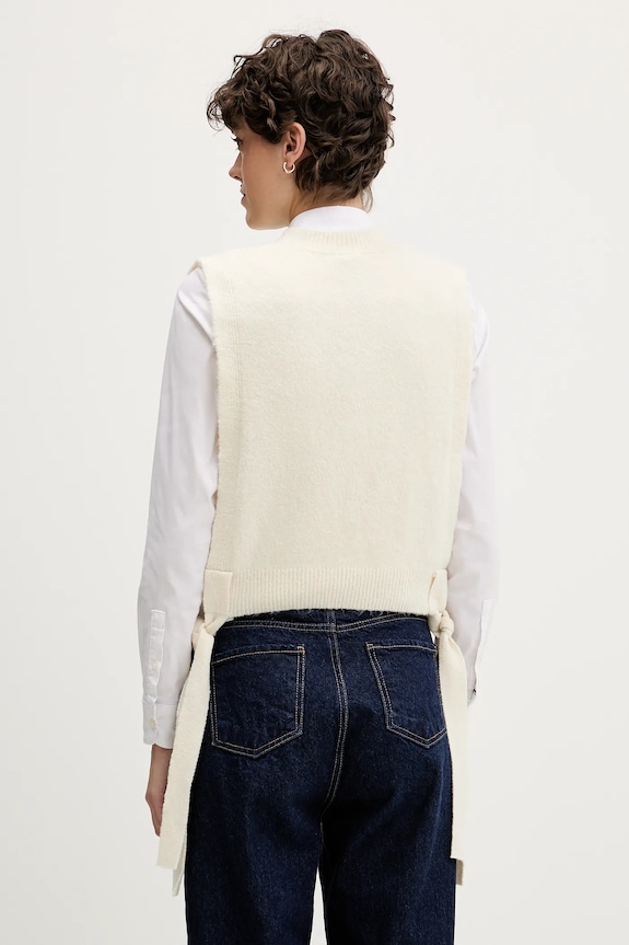 Odzież Pedro del Hierro kamizelka 4962459 beżowy