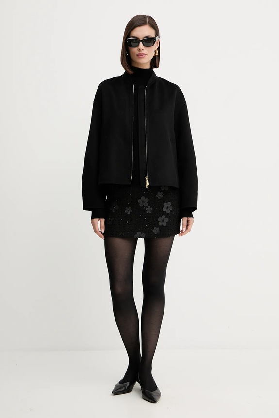 Marella sweter wełniany 2523366254200 czarny AW25
