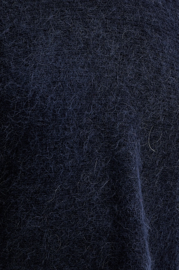 Marella sweter z dodatkiem wełny 2523366384200 granatowy