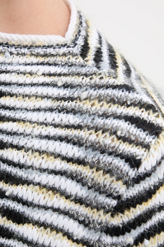 Missoni pulover de lână DS25WN00.BK01BT negru