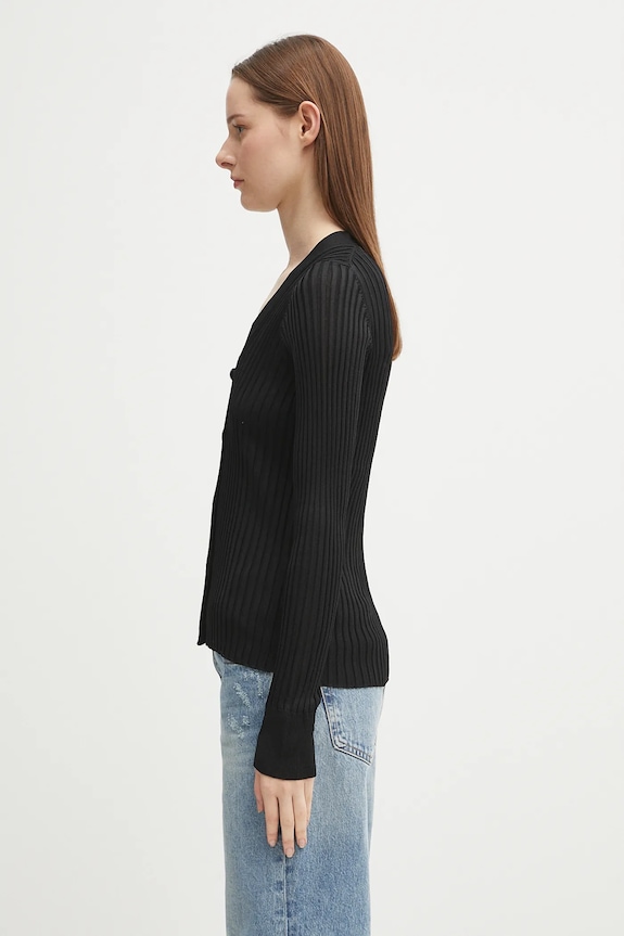 Anine Bing kardigan matheo A.09.10942 czarny AW25