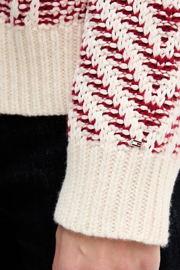 Pulover s dodatkom vune Tommy Hilfiger WW0WW46410