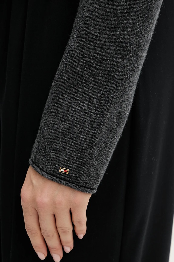 Tommy Hilfiger gyapjú kardigán WW0WW46441