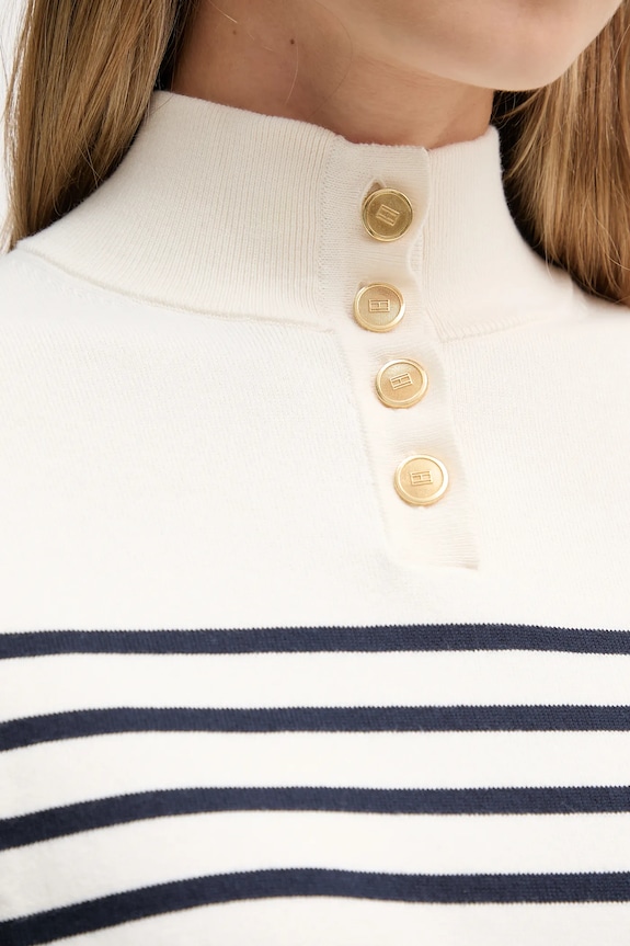 Tommy Hilfiger pulover WW0WW47467 bej