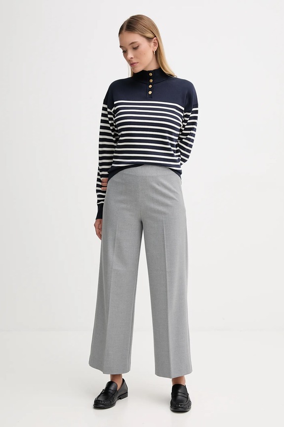 Tommy Hilfiger pulover WW0WW47467 bleumarin AW25