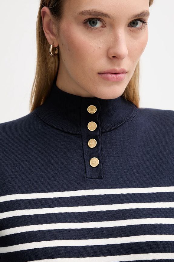 Tommy Hilfiger pulover bleumarin WW0WW47467