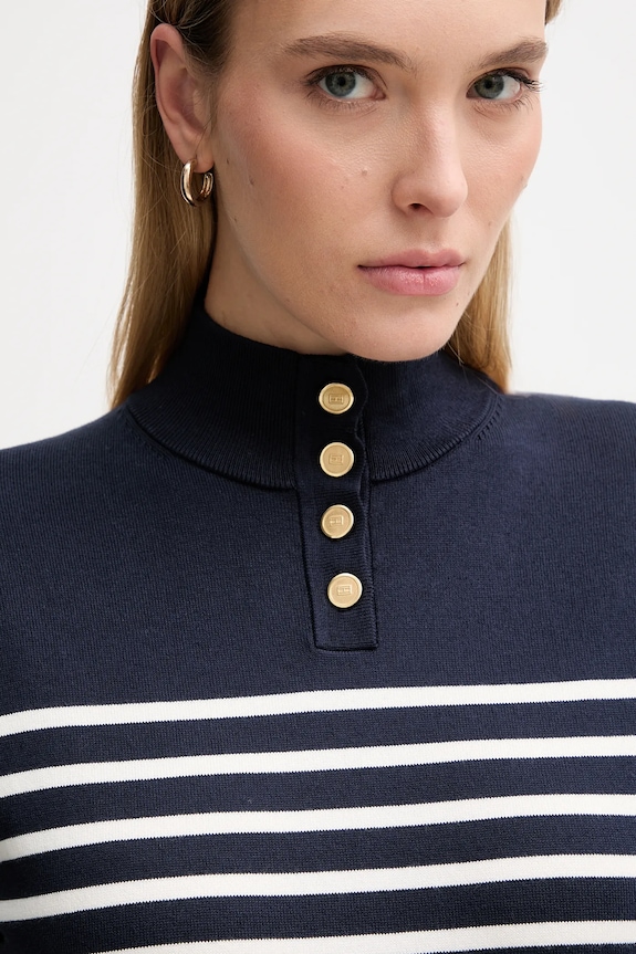 Tommy Hilfiger pulover bleumarin WW0WW47467