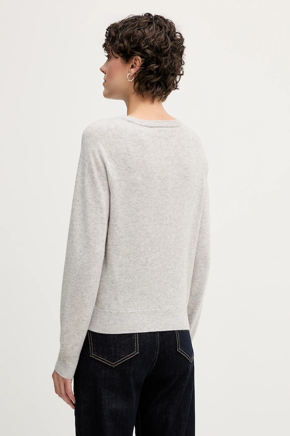 Odzież Tommy Hilfiger sweter wełniany WW0WW47470 szary