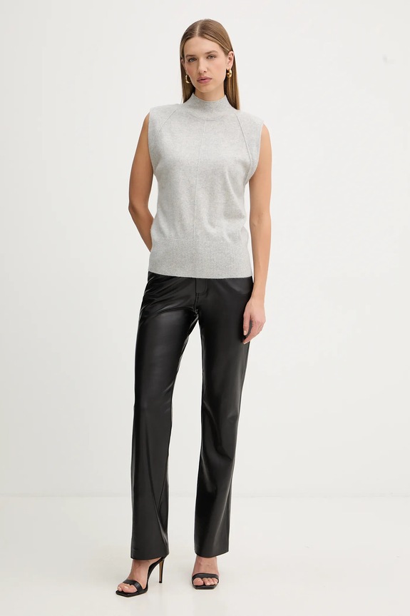 BOSS kamizelka kaszmirowa Futrani 50548506 szary AW25