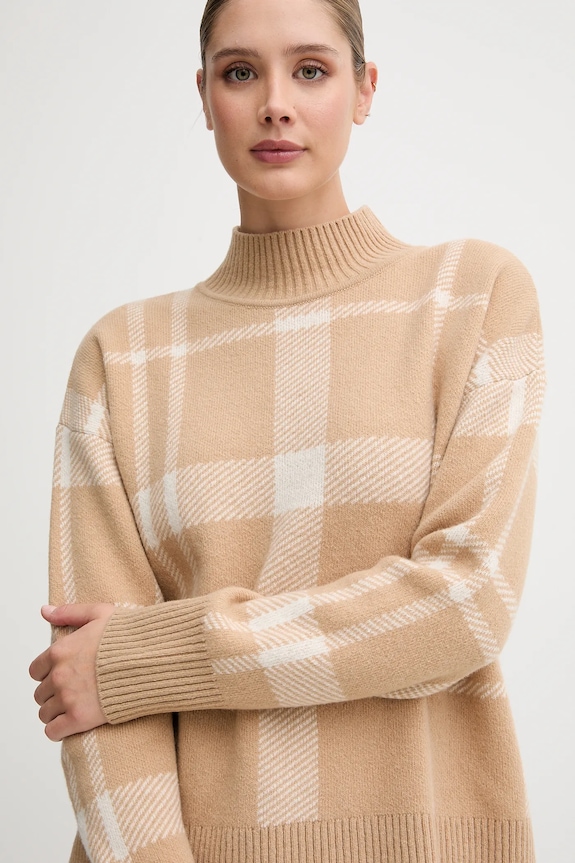 Barbour pulover de lana HARRIET bej LKN1673