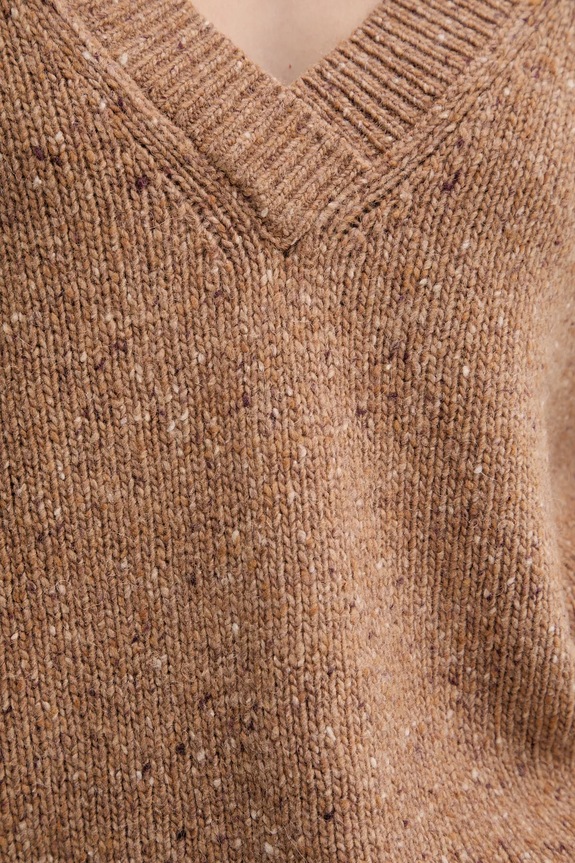 Calvin Klein Jeans sweter LV044D328G brązowy