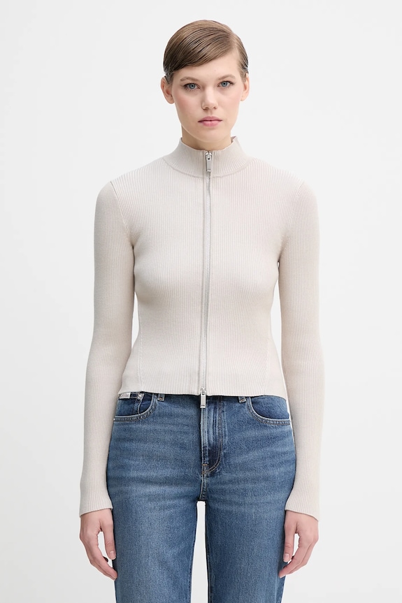 Calvin Klein Jeans kardigan pozostałe beżowy LV044D369G