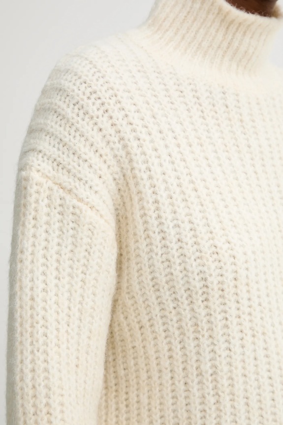 Πουλόβερ Calvin Klein Jeans LV044D361G μπεζ