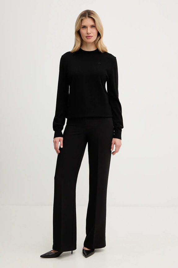 Coperni pulover de lână Classic COPML161Y3018MEN negru AW25