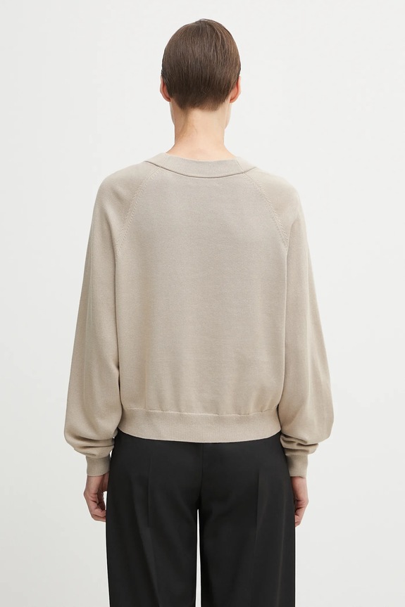 Îmbrăcăminte Fred Perry cardigan din bumbac K1120 bej