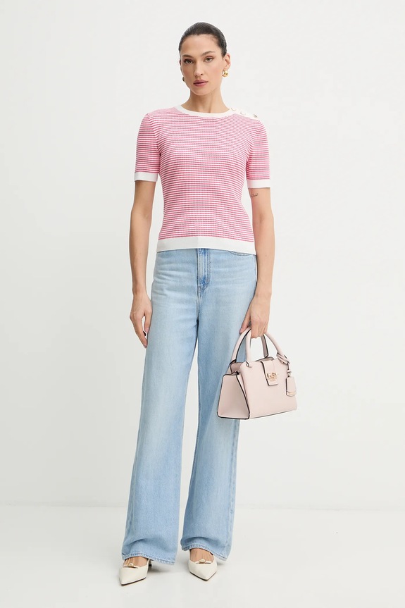 Majica Morgan MCAMELI roza AW25