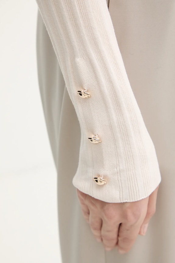 Morgan sweter MCIELO beżowy