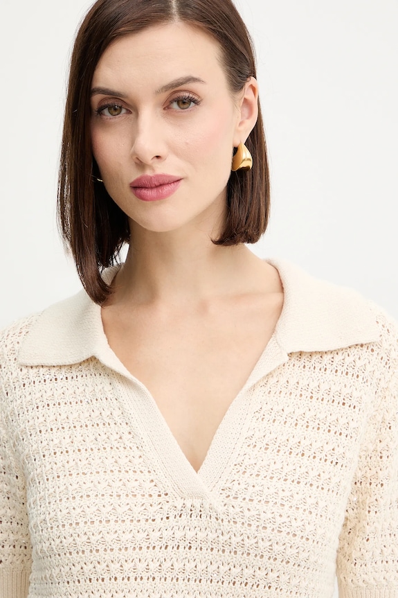 Πουλόβερ Morgan μπεζ MDEFILE