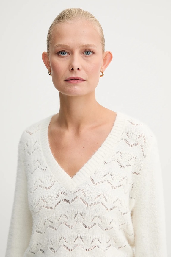 Πουλόβερ Morgan MLILOU μπεζ