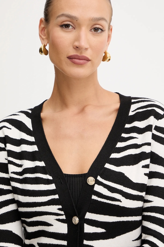 Morgan cardigan negru MZOO