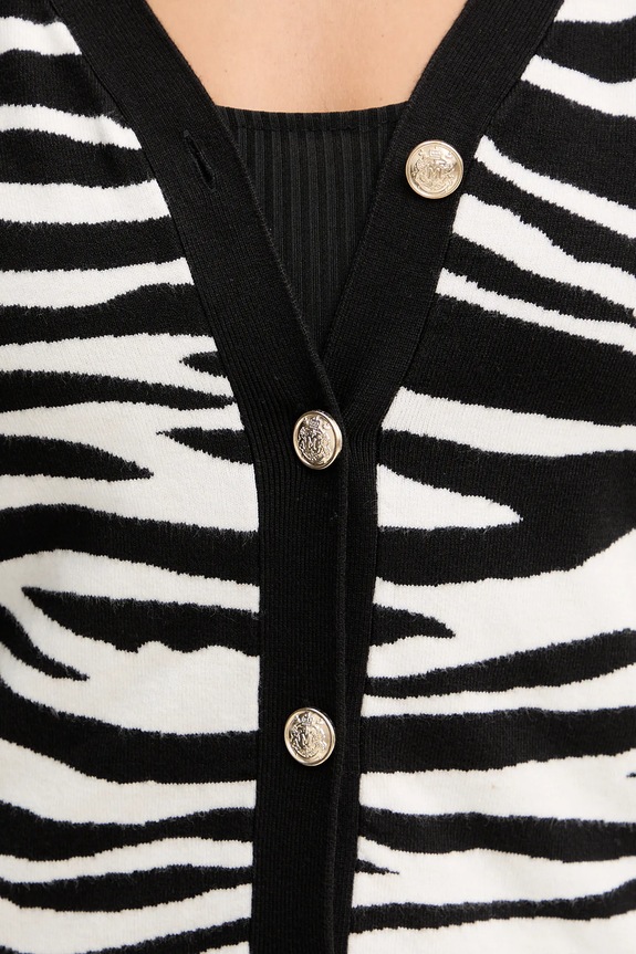 Morgan cardigan MZOO negru