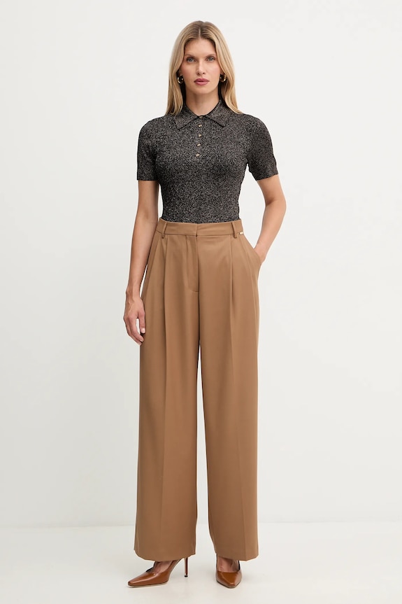 Μπλουζάκι Karl Lagerfeld A4W18053 μαύρο AW25