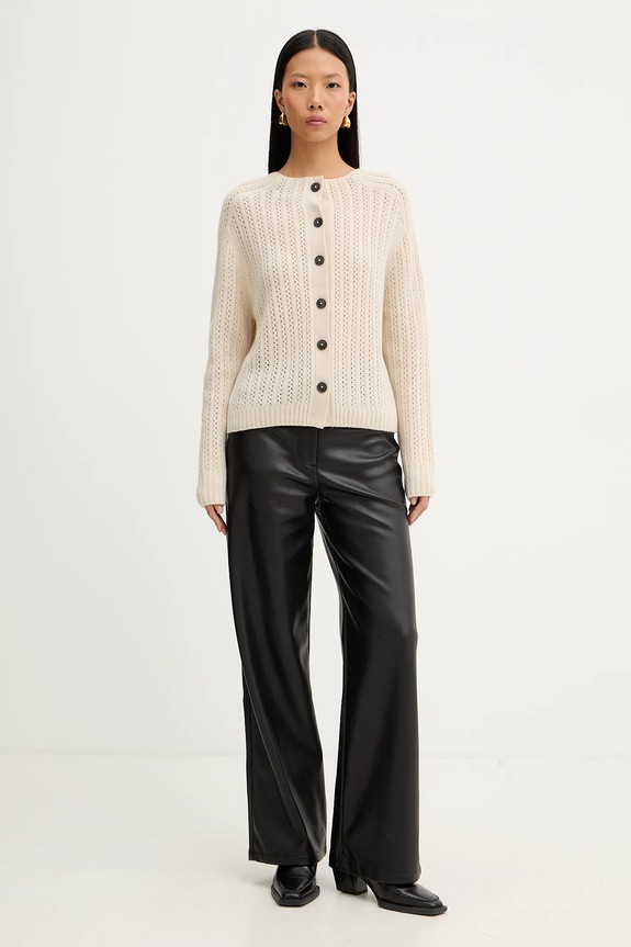 Marc O'Polo maglione in lana 508605460209 beige AW25