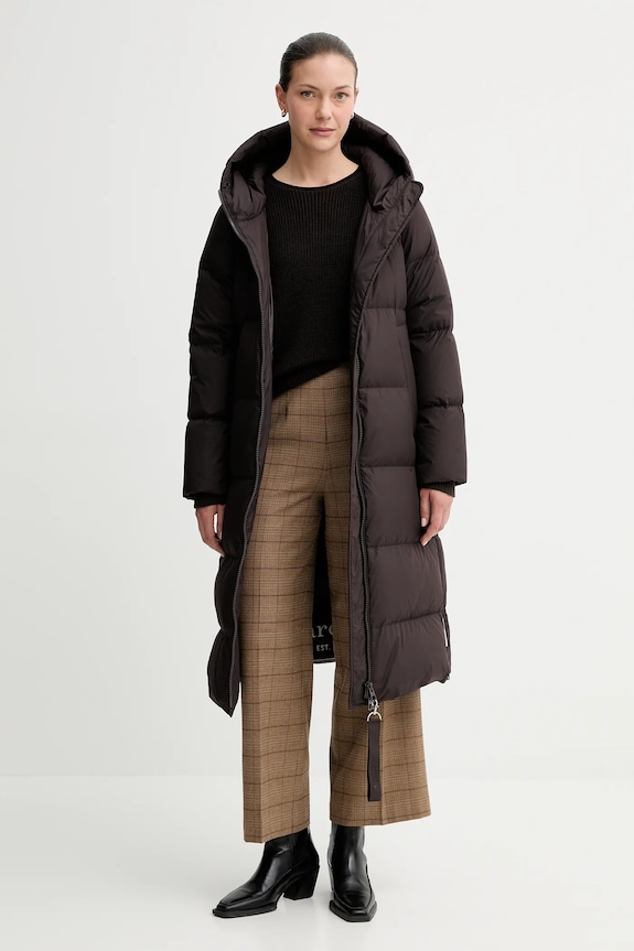 Bavlněný svetr Marc O'Polo 508605960171 hnědá AW25