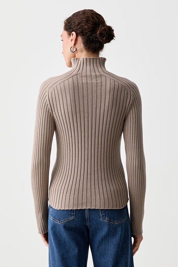 Odzież Marc O'Polo sweter damski bawełniany 5000008826 beżowy