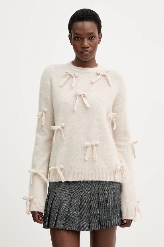 Aniye By maglione con lana medio spessore beige 181008