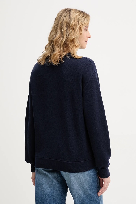 Ruházat Lacoste gyapjú pulóver AF4158 sötétkék