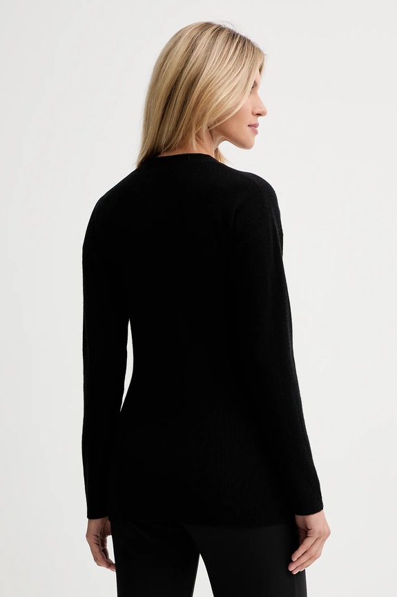 Îmbrăcăminte ISABELLE BLANCHE cardigan din amestec de lână IS25FW.M154.F008 negru