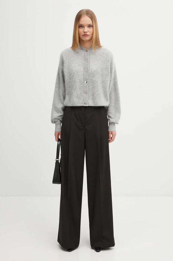 Sportmax cashmere cardigan ERCOLE 2522316012600 gray