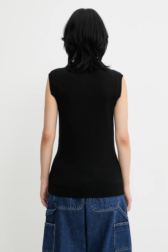 Abbigliamento Sportmax gilè in lana VERTIGO 2522366011600 nero