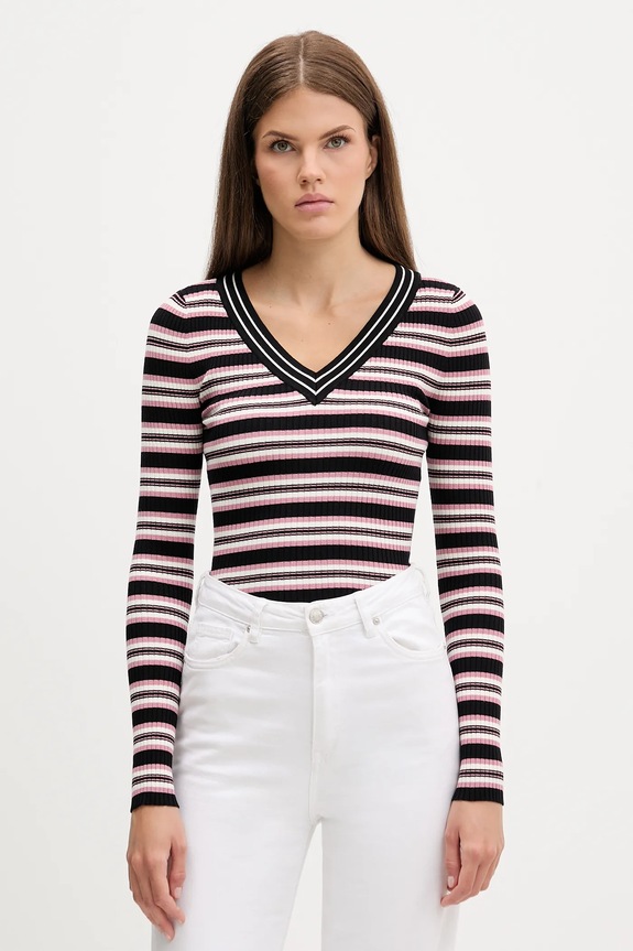 Pulover Guess Jeans Tanka črna W5BR05.Z3P32