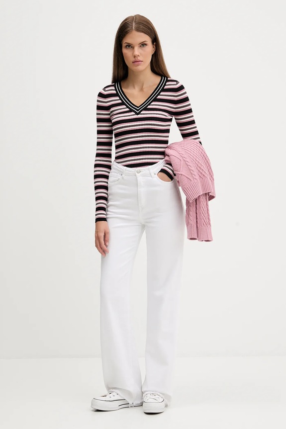 Pulover Guess Jeans W5BR05.Z3P32 črna AW25