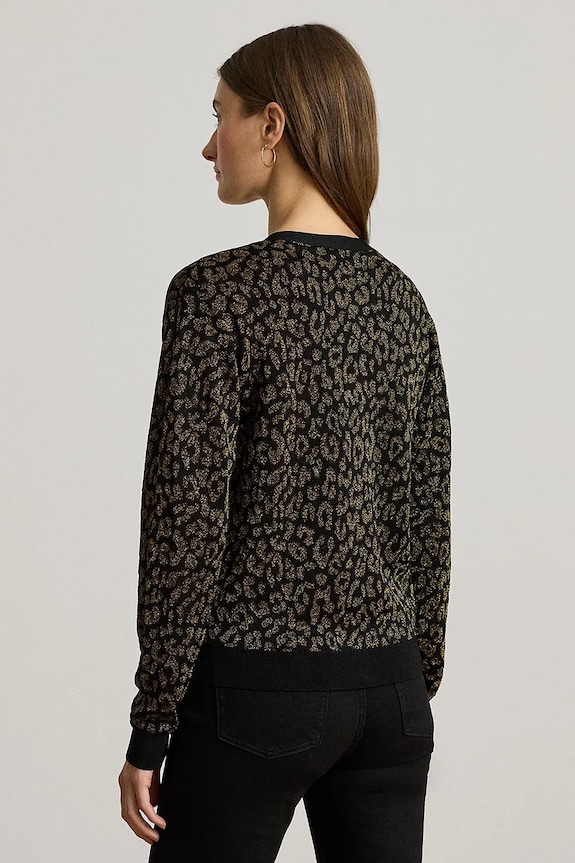 Kardigán Lauren Ralph Lauren 200979661 čierna AW25