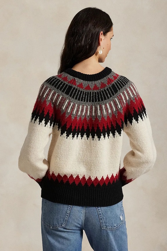 Polo Ralph Lauren πουλόβερ Γυναικείο μάλλινο 211978311 πολύχρωμο SS26