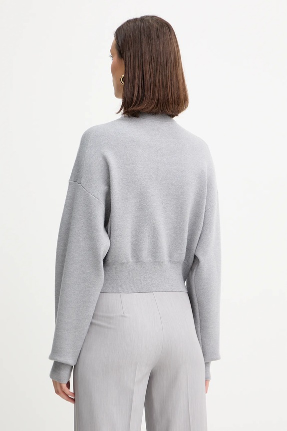 Ρούχα Πουλόβερ με προσθήκη μαλλιού Victoria Beckham 1425KJU006610B γκρί