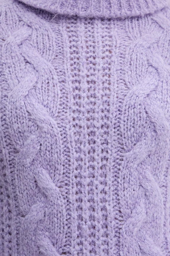 Morgan pulover din amestec de lână de alpaca MPALMA violet