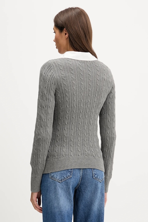 Oblečenie Sveter Hollister Co. KI350.5305.112 sivá