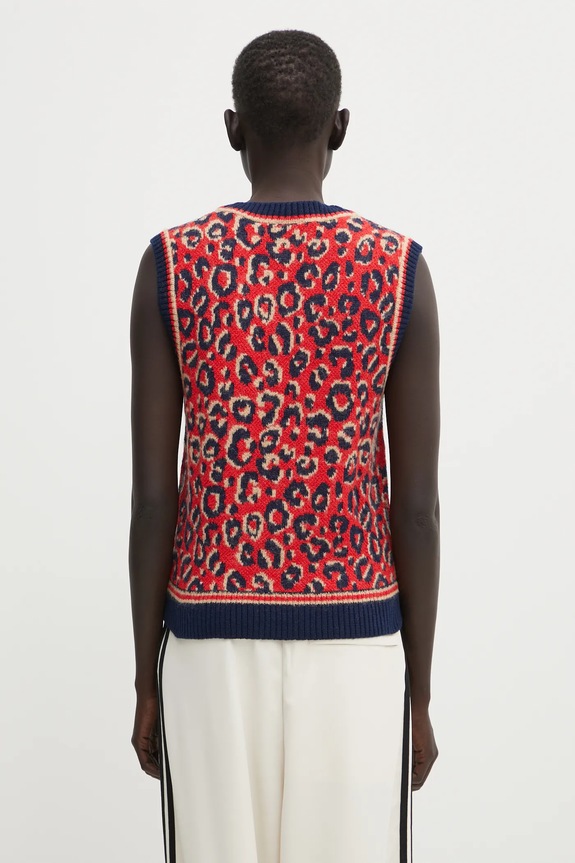 Abbigliamento adidas Originals gilet con lana Wb Knit Vest KD0335 rosso