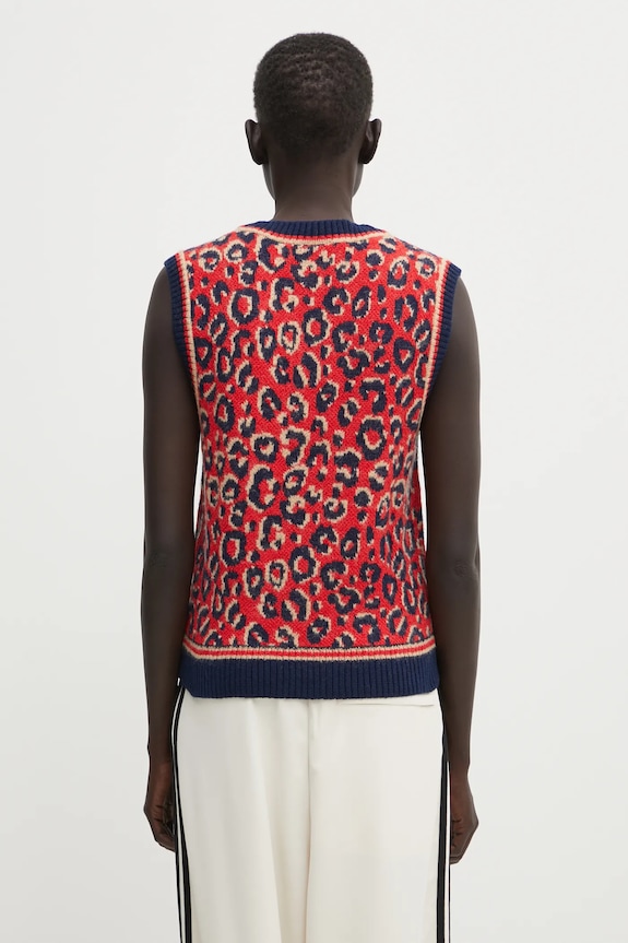 Abbigliamento adidas Originals gilet con lana Wb Knit Vest KD0335 rosso