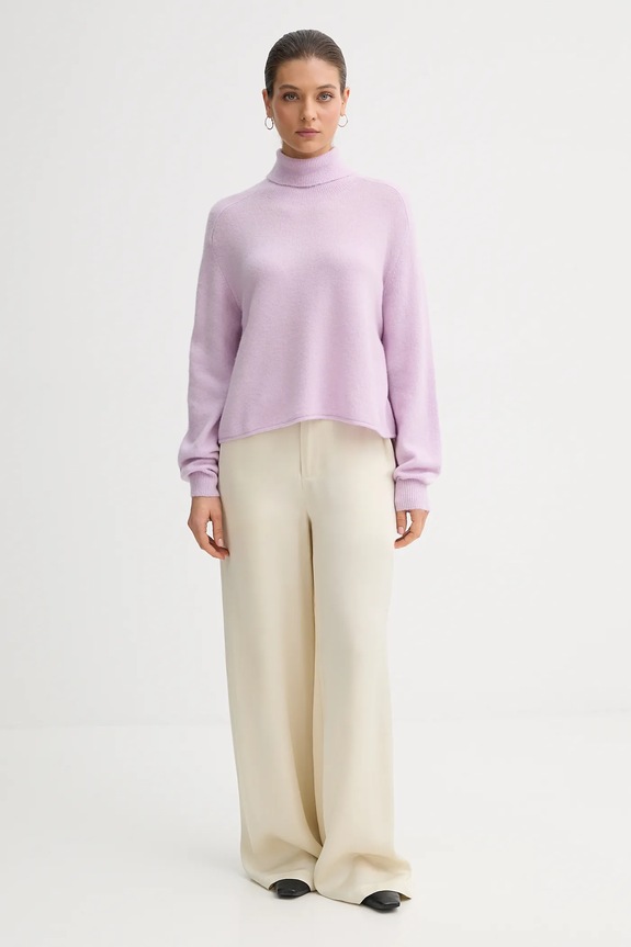 Svetr United Colors of Benetton 11CZD204F fialová AW25