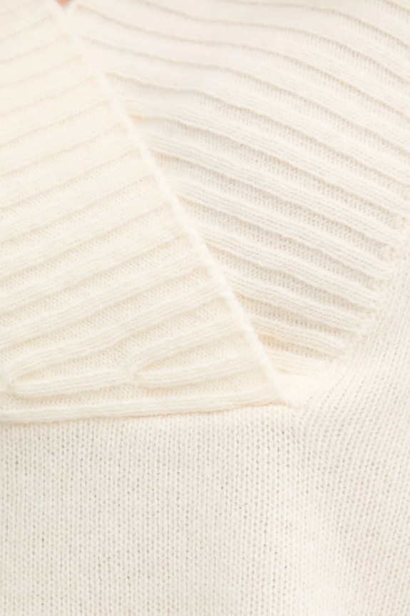 Πουλόβερ με προσθήκη μαλλιού United Colors of Benetton 1444D403H μπεζ